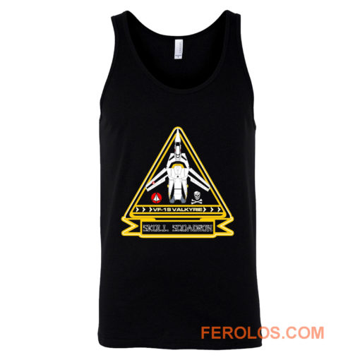 Cartoon Classic Robotech Skull Squadron Tank Top