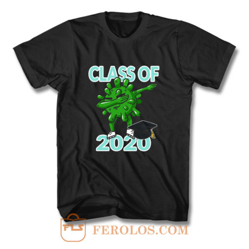 Class Of 2020 Dabbing Pandemic Graduation Quarantine T Shirt