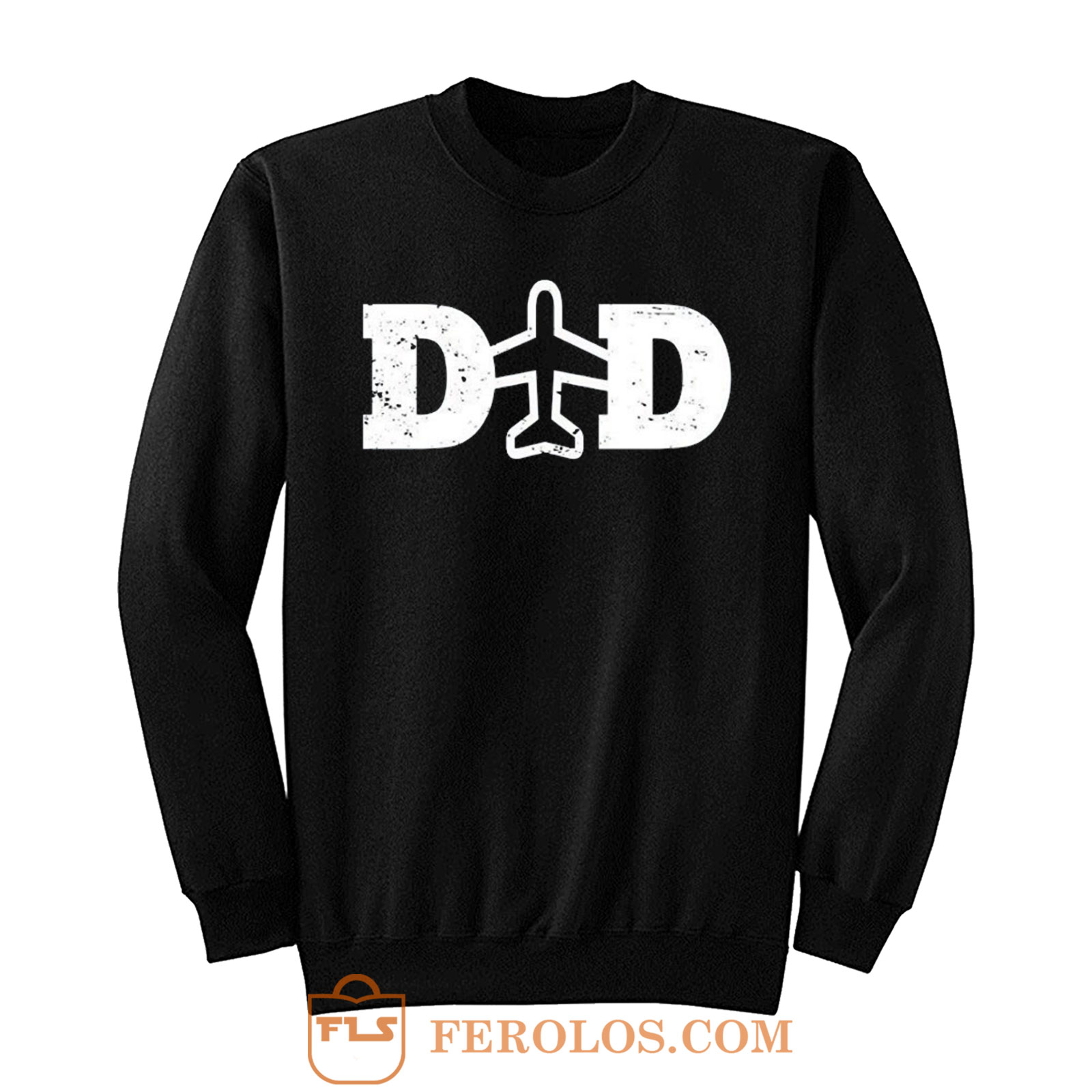 Dad Airplanes Pilot Airplane Lover Sweatshirt | FEROLOS.COM