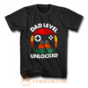 Dad Level Unlocked T Shirt