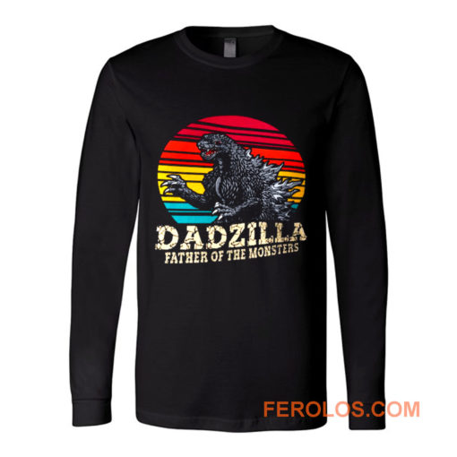 Dadzilla Father Of The Monsters 1 Long Sleeve