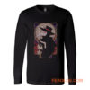 Dark Plague Doctor Creepy Art Black Death Medieval Health Horror Long Sleeve