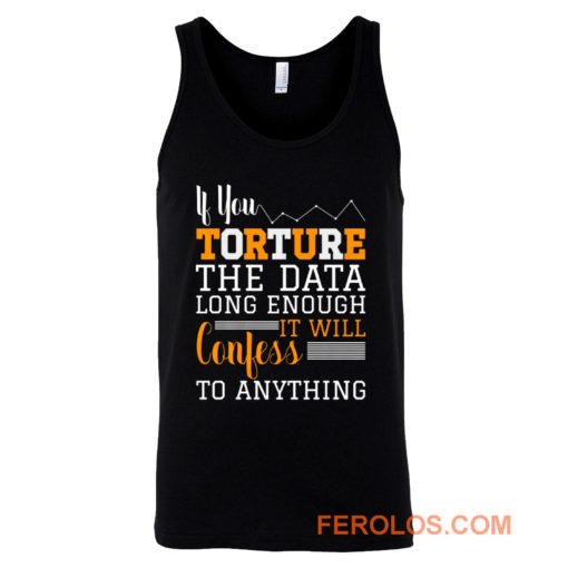 Data Science Data Nerd Financial Analyst Tank Top