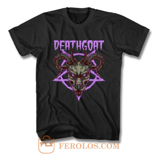 Death Goat Death Metal Band T Shirt