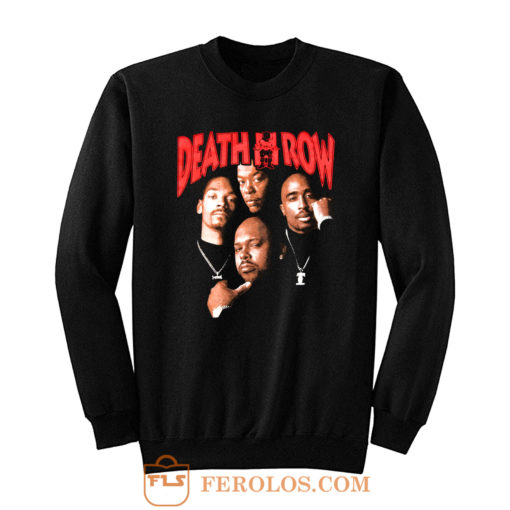 Death Row Records Tupac Dre Retro Sweatshirt