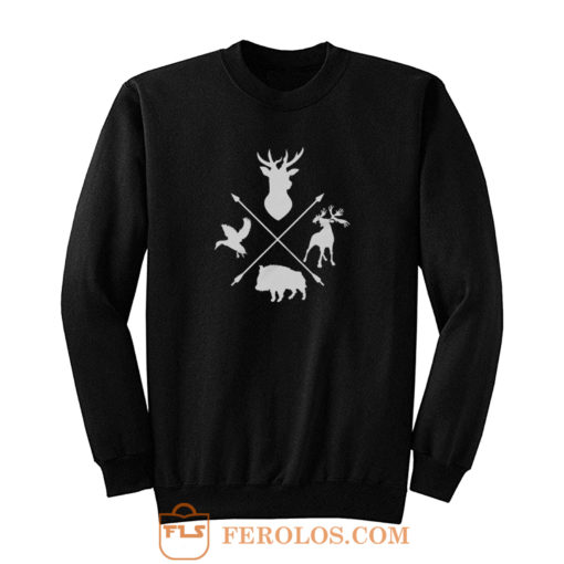Deer Moose Waterfowl Boar Archery Sweatshirt