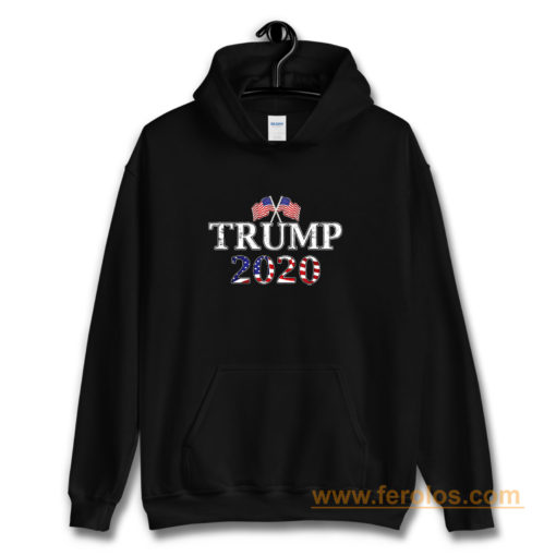 Donald Trump Election 2020 Flag Hoodie