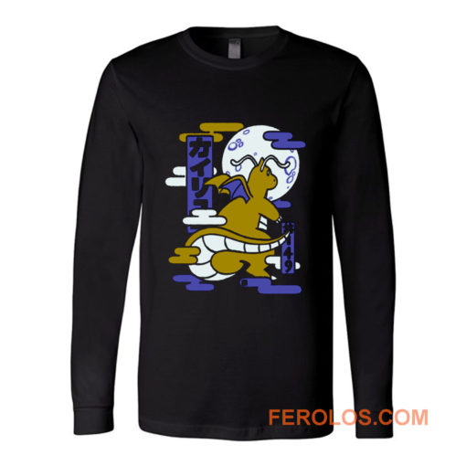 Dragonite Pokemon Fanart Long Sleeve