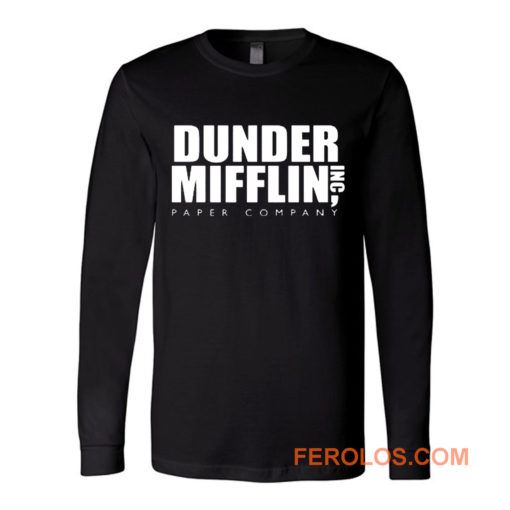 Dunder Mifflin Paper Inc Officetv Show Long Sleeve