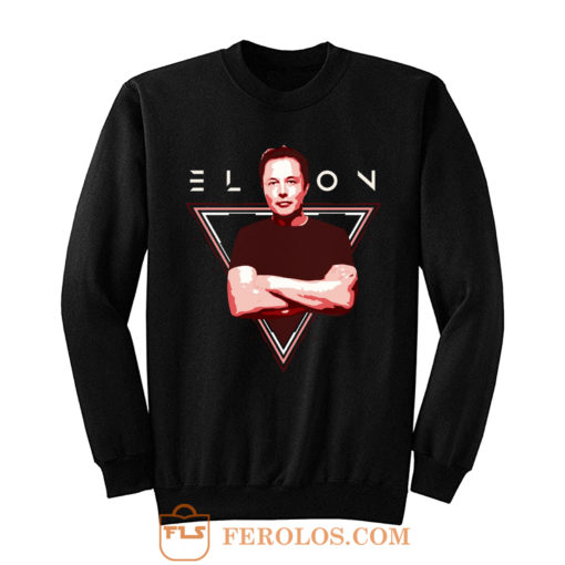 Elon Musk Space x Nerdy Sweatshirt