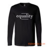 Equality Black Resistance History Long Sleeve