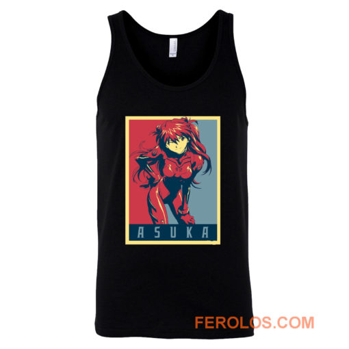 Evangelion Asuka Political Tank Top