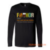 FATHOR Noun Like A Dad Just Way Mightier Long Sleeve