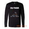 Fa Thor Viking Fathers Day Long Sleeve