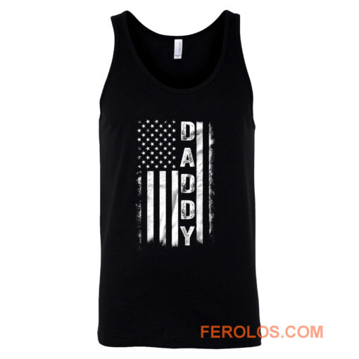 Father Day American Flag Tank Top