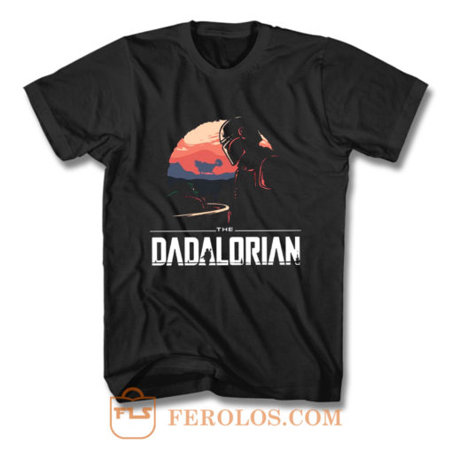 Father Star Wars Mandalorian T Shirt