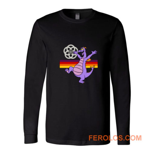 Figment at Epcot Black Long Sleeve