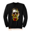 Frankenstein Face Halloween Horror Movie Sweatshirt