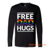 Free Dad Hugs LGBT Dad LGBT Awareness LGBT Pride Long Sleeve