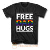 Free Dad Hugs LGBT Dad LGBT Awareness LGBT Pride T Shirt