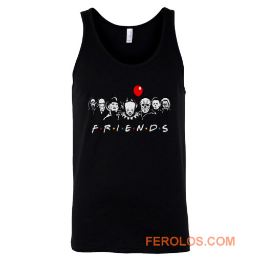 Friends Horror Movie characters Tank Top