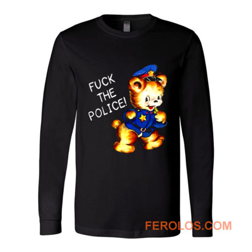 Fuck the Police Cat Long Sleeve