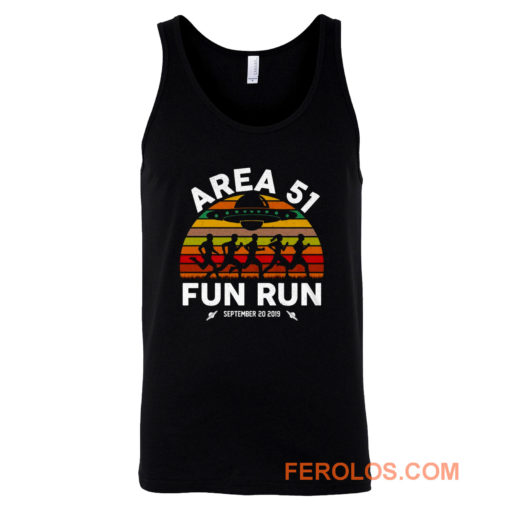 Fun Run Area 51 Tank Top