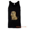 Funny Shar Pei Dog Cartoon Tank Top