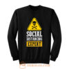 Funny Social Distancing Expert Sweatshirt