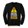 Funny Social Distancing Expert Sweatshirt