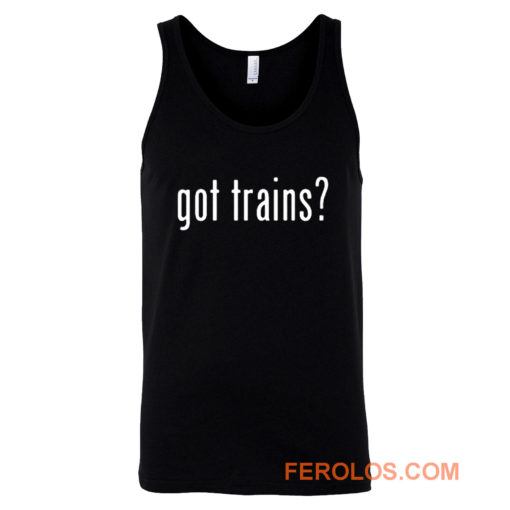 Funny Train Model Locomotive Steam Railroad Engine Tank Top