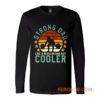 Funny Vintage Strength Training Fathers Long Sleeve