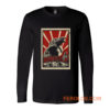 Godzilla Retro Vintage Long Sleeve