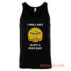 Grumpy Emoji I Will Not Have A Nice Day Tank Top