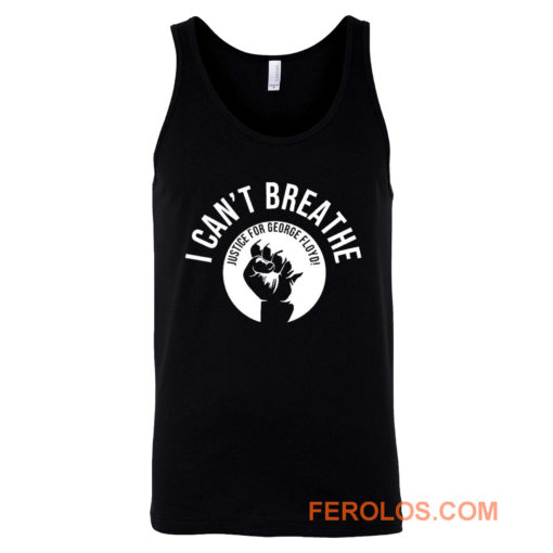 I Cant Breathe Justice For George Floyd Tank Top