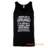 I Would Like To Apologize To Anyone I Have Not Offended Sarcasm Tank Top