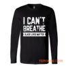 I cant Breathe Black Lives Matter Spirit Pride Long Sleeve