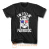 Im Feelin Willie Patriotic Murica Willy Nelson 4th of July T Shirt