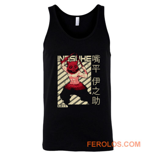 Inosuke Demon Slayer Tank Top