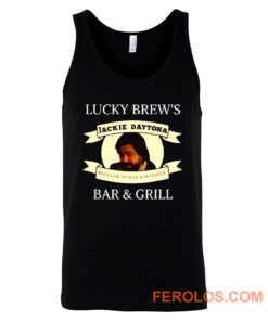Jackie Daytona Lucky Brews Bar and Grill What We Do In The Shadows Tank Top