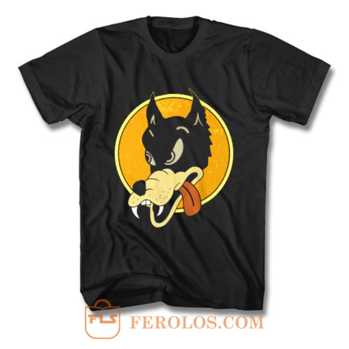 Jerry Garcia Wolf Guitar T Shirt