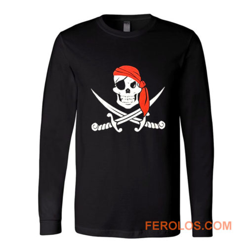 Jolly Roger Pirate Flag Long Sleeve