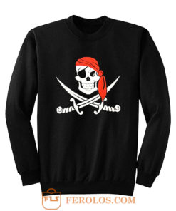 Jolly Roger Pirate Flag Sweatshirt