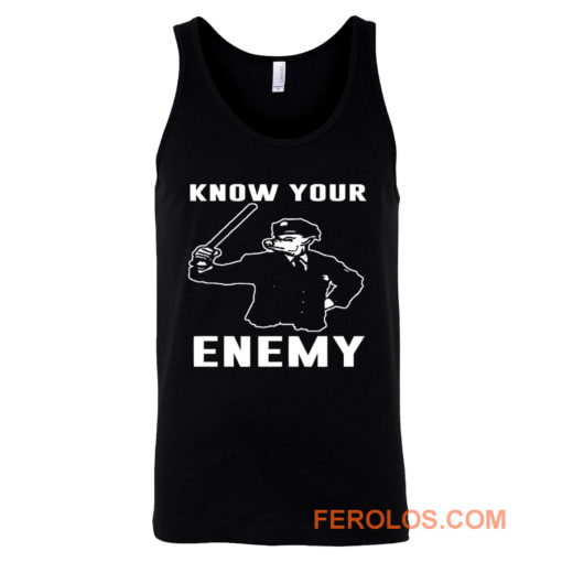 Know Your Enemy Pork Police Tank Top