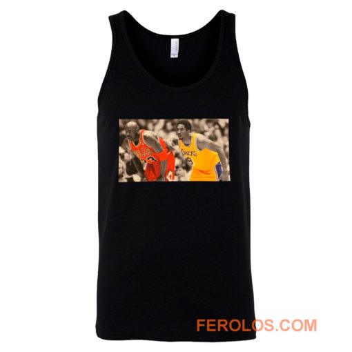 Kobe Bryant Michael Jordan memorial Tank Top