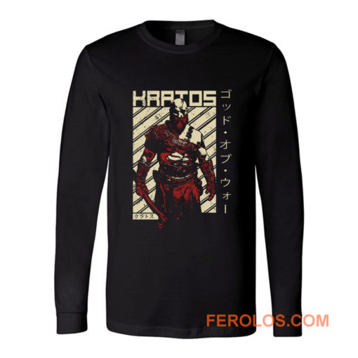 Kratos Diagonal God of War Long Sleeve