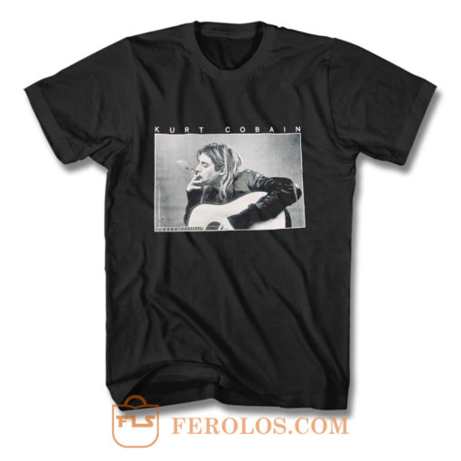 Kurt Cobain Smoking T Shirt