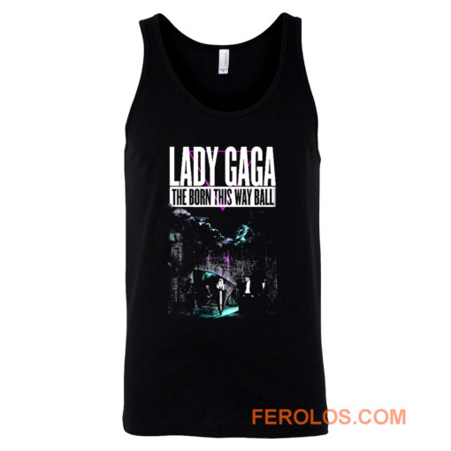 Lady Gaga Castle Tour 2013 The Born This Way Ball Pop Tank Top
