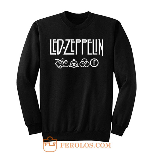 Led Zeppelin Classic Rock Band Sweatshirt