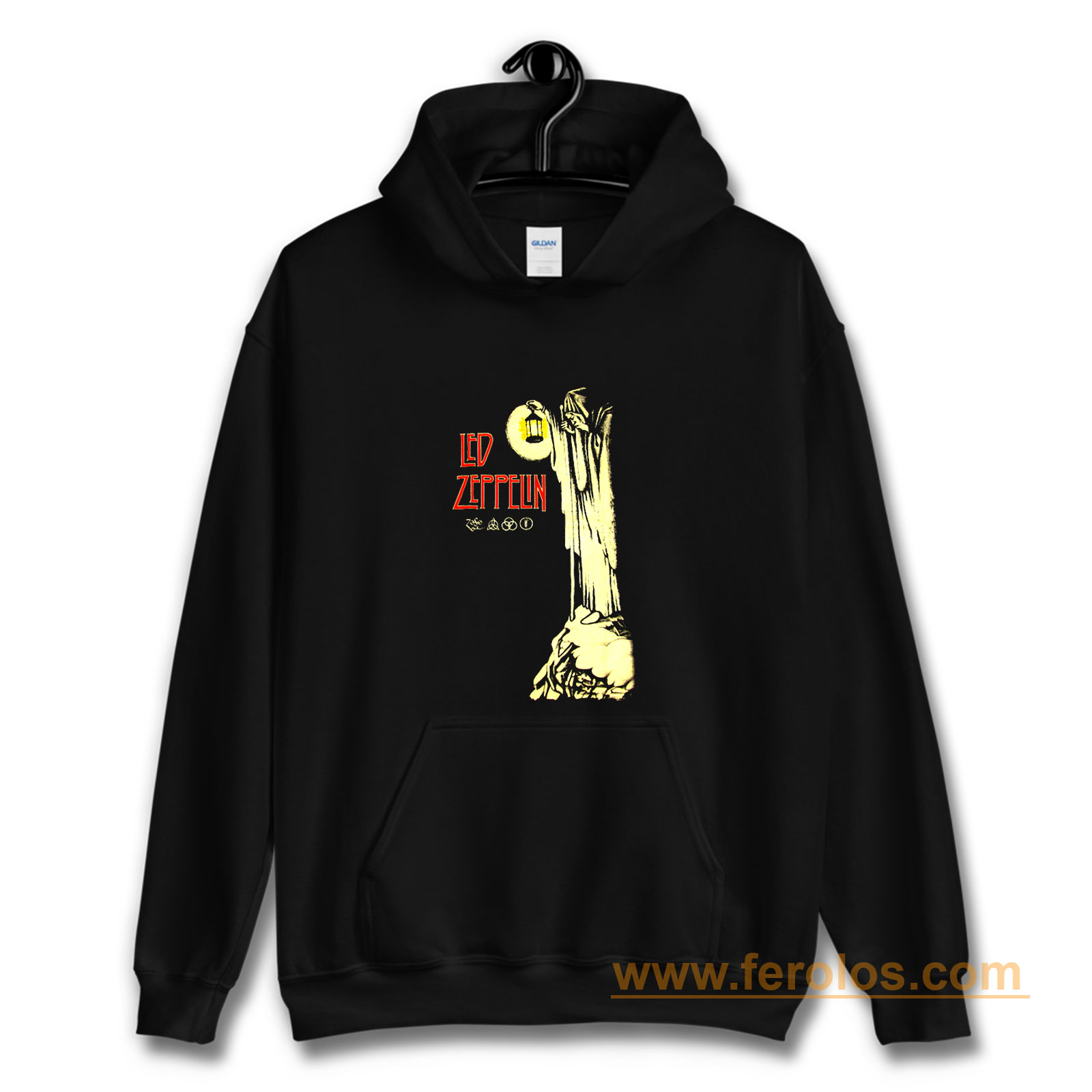 Led zeppelin pullover best sale hoodie